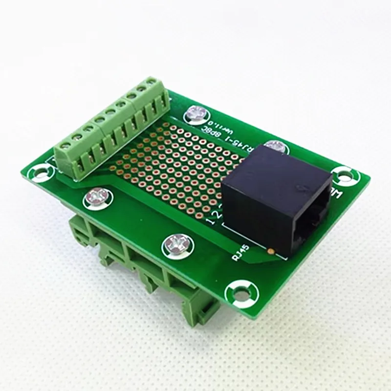 RJ45 8P8C Jack 1-Way  network conne Breakout Board,Terminal Block