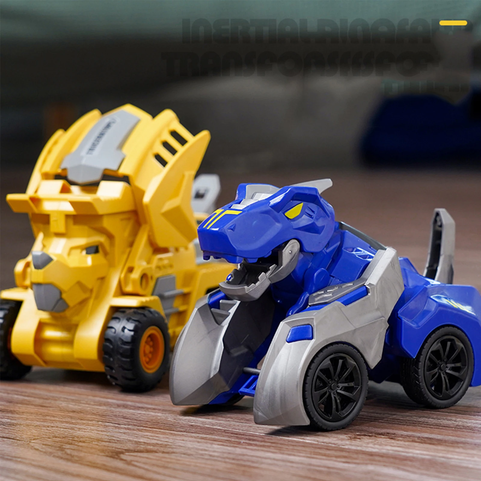 2-in-1 Transforming Dinosaur Car: Automatic Transformations for Kids' Fun!