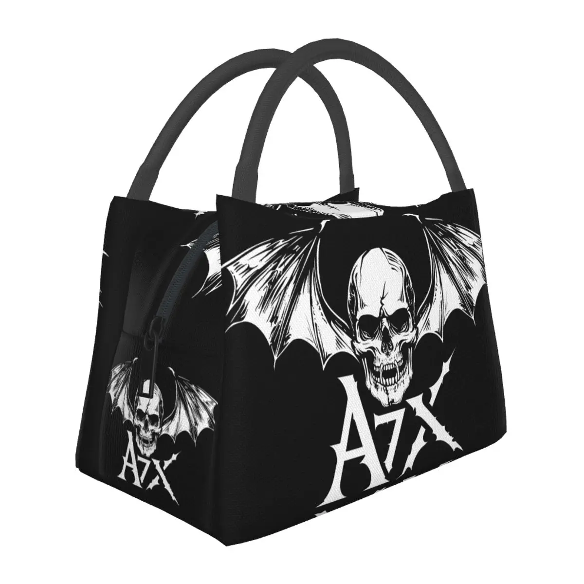 

Термосумка для обедов Avenged Sevenfold: портативный контейнер-холодильник для школьных ланчей и бенто-боксов