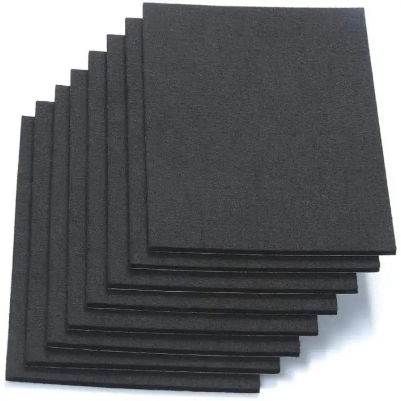 1-100pcs EVA Foam Self Adhesive Furniture Felt Pad Cuttable Felt Pads Anti Scratch Hardwood Floor Protector for Table Chair Legs