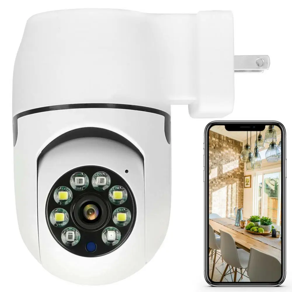 Panoramische camera Op afstand bekijken Nachtzicht Surveillance Cctv-netwerk Mini Wifi Cam Automatische bewegingsregistratie -fi 1080p 5w