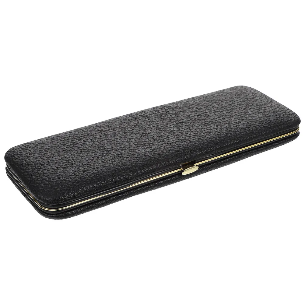 

2pcs Magnetic Eyelash Tweezers Storage Boxes Compact Pu Makeup Tool Container Dustproof Organizer For Lash Extension Portable