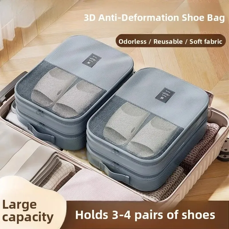 

Portable Travel oe Storage Bag Dustproof Carry-On Lage Slippers Organizer Bag for Busin Trips And Vaions