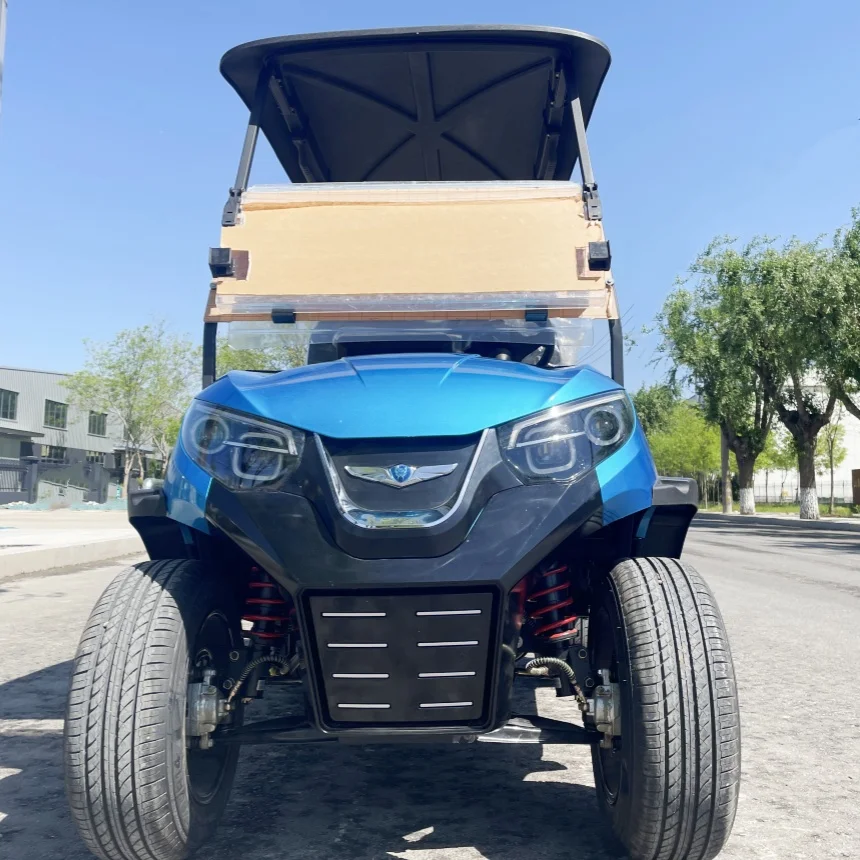 

Street Legal Lithium Battery Golf Cart/China 2 Seater Electric Scooter Electric Golf Cart Double Wishbone Independent Suspension