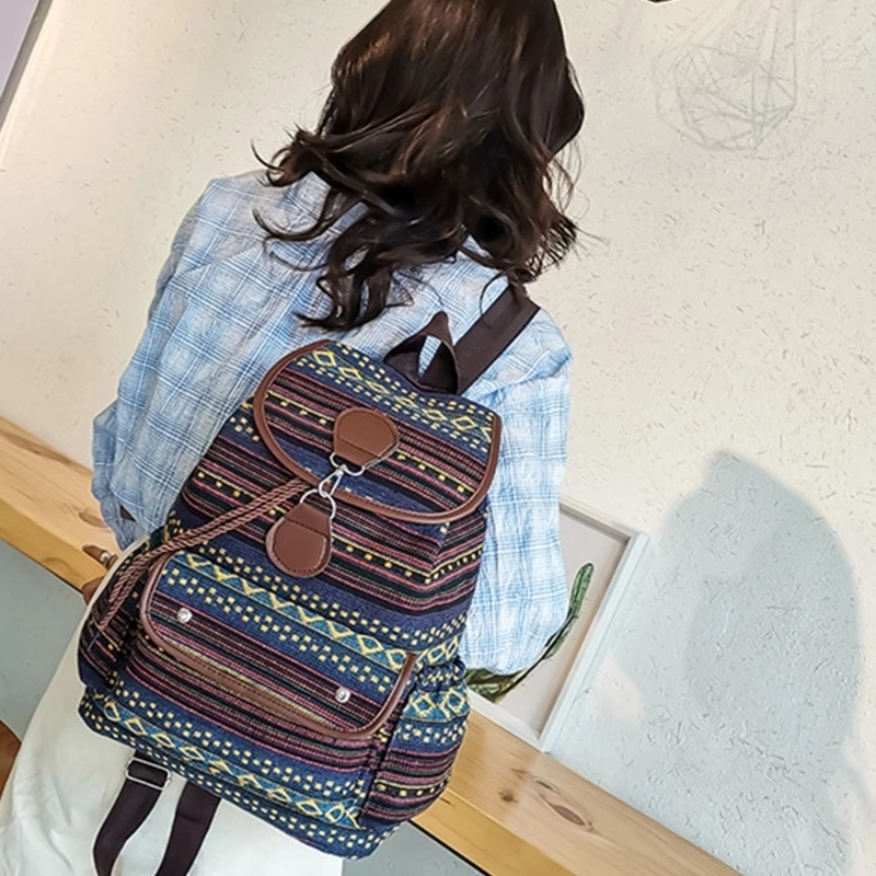 E74B Fashion Rucksack Schoolbag Large Capacity Bookbags Backpack for Teen Girls