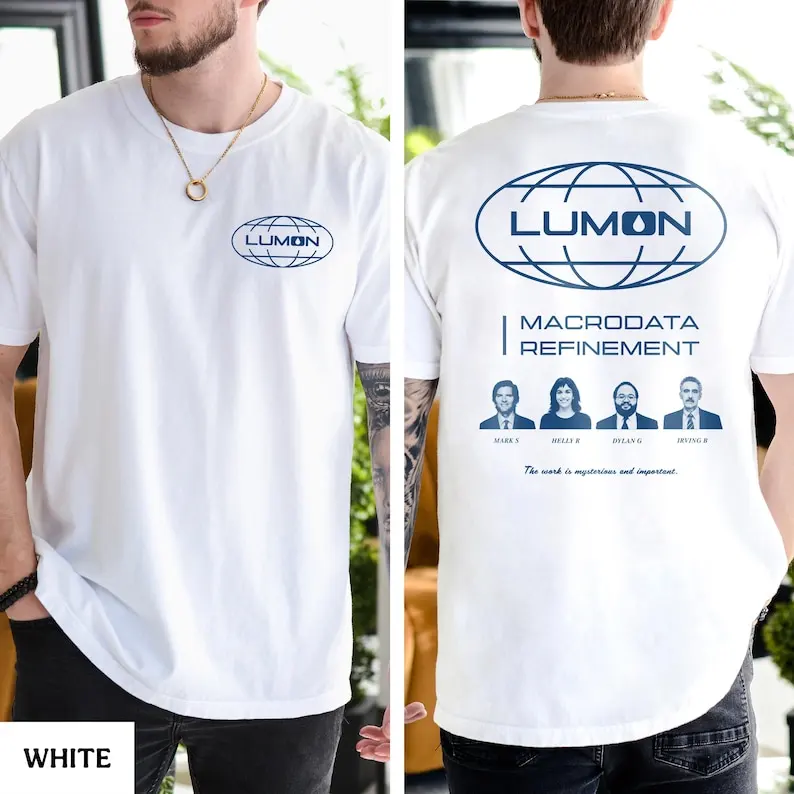 

Lumon Unisex T-Shirt Severance Tv Show Macrodata Refinement Severance Lumon Graphic T Shirts Men Women Cotton Tee Summer Shirt