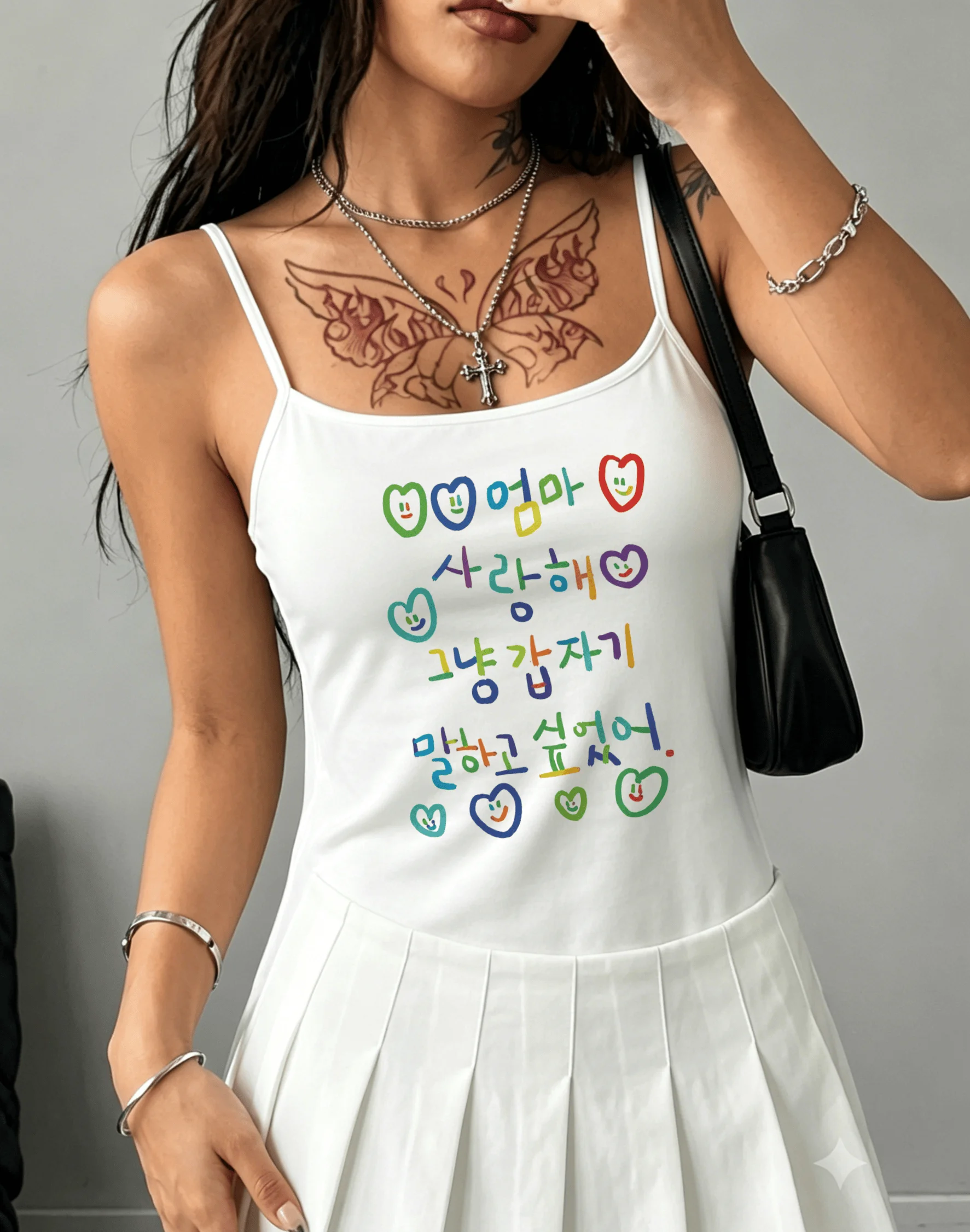 Korean Slogan Cami Tank Top Women Cute Letter Graphic Print Sleeveless Vest Kawaii Aesthetic Summer Y2K Clothes