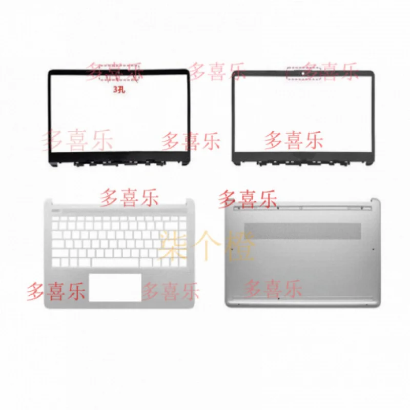 Cover posteriore/lunetta/poggiapolsi/custodia inferiore ZZMM per HP 14-DQ 14S-FR FQ DR TPN-Q221 Q242