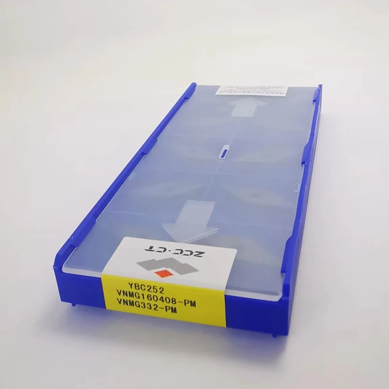 

VNMG160408-PM YBC252 10pcs/lot ZCCCT Carbide Turning Inserts