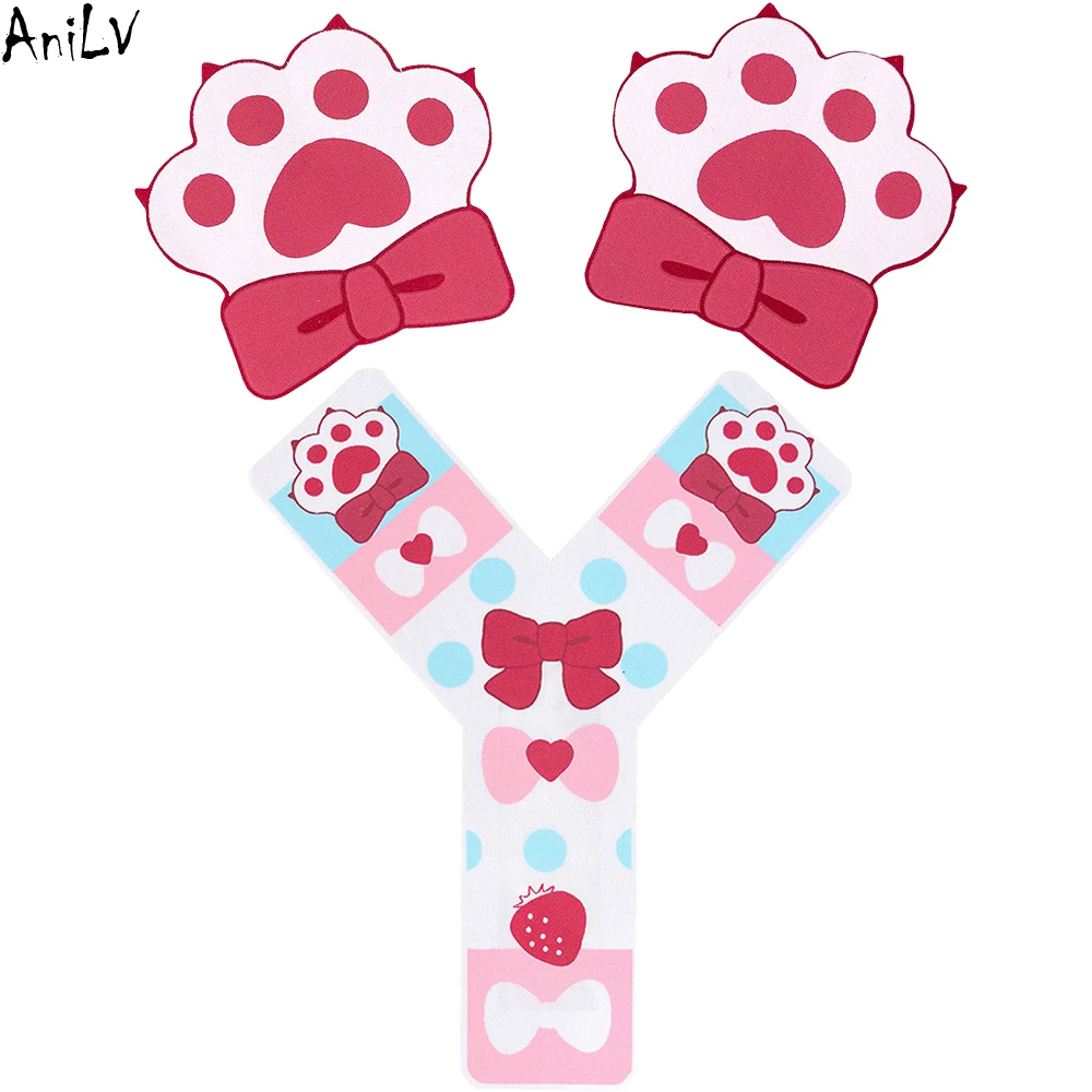 

AniLV Sweet Lover Privates Pet Dog Cute Claw Nipple Patch Disposable Ultrathin Sexy Chest Paste Erotic Accessories