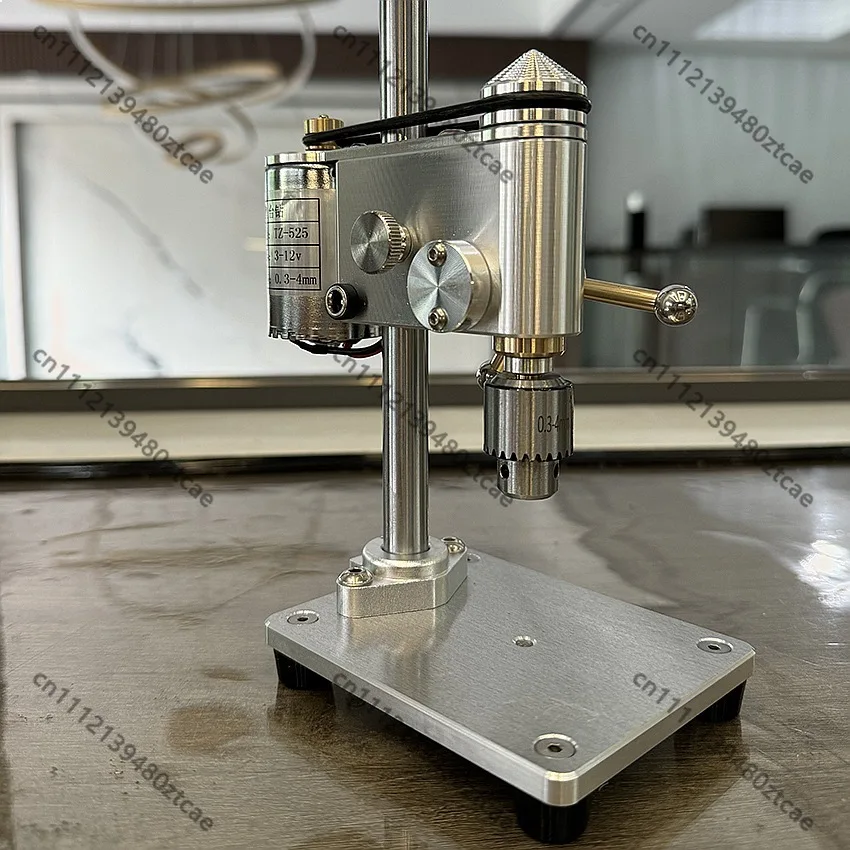Micro Bench Drill 0.3-4mm Mini Drilling Machine Precision Watch Repair Tool Speed Adjustable 220V