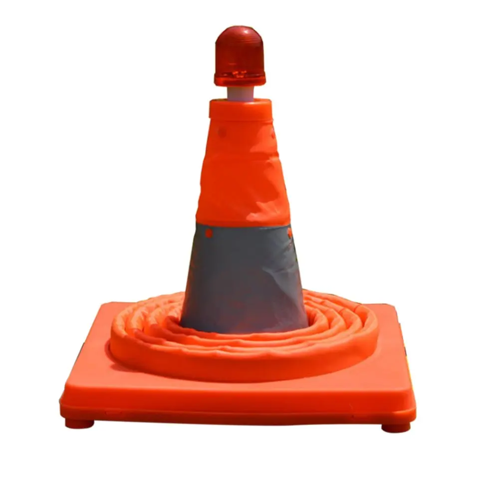 telescopica folding road cone sinal de aviso reflexivo oxford traffic cone traffic safety equipment hot 01