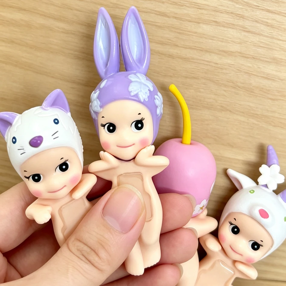 Kawaii Kirschblüten-Mini-Engel Blindbox Niedliche Cartoon-Puppe Ornamente Handy- und Autobildschirm-Deko Sammelfiguren Geburtstagsgeschenk – Detail 10
