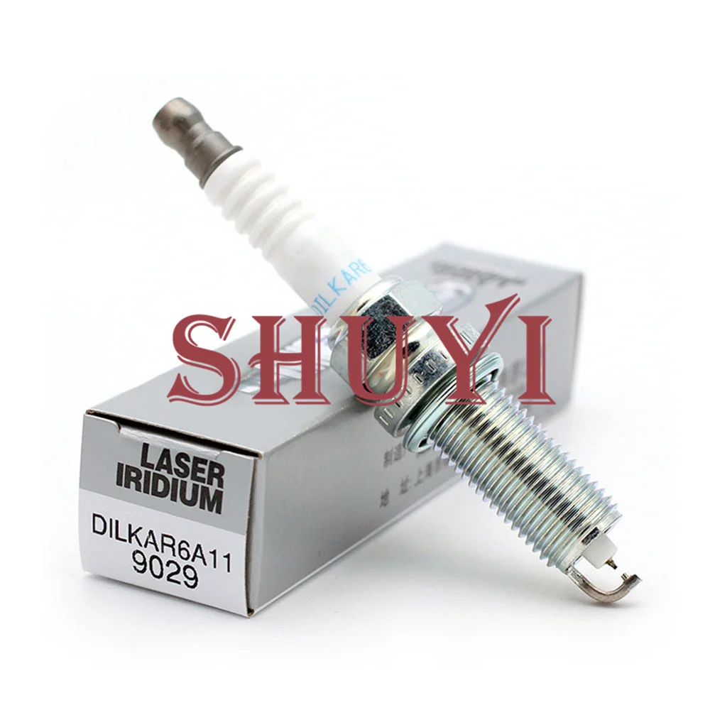 Original Laser Dual Iridium Spark Plugs OEM 22401-JA01B DILKAR6A11 9029 FOR Nnissan X-TRAIL SENTRA ROGUE ALTIMA TEANA VERSA