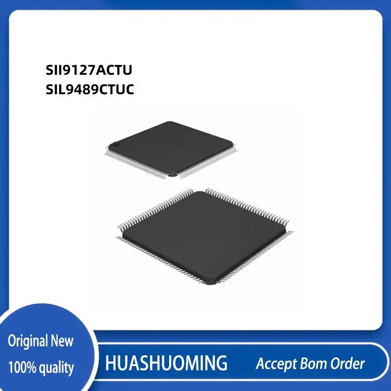 5Pcs/Lot  New SII9127ACTU SIL9127ACTU SI19127ACTU SII9127 SIL9127  SIL9489CTUC SII9489CTUC SIL9489 SII9489   TQFP128