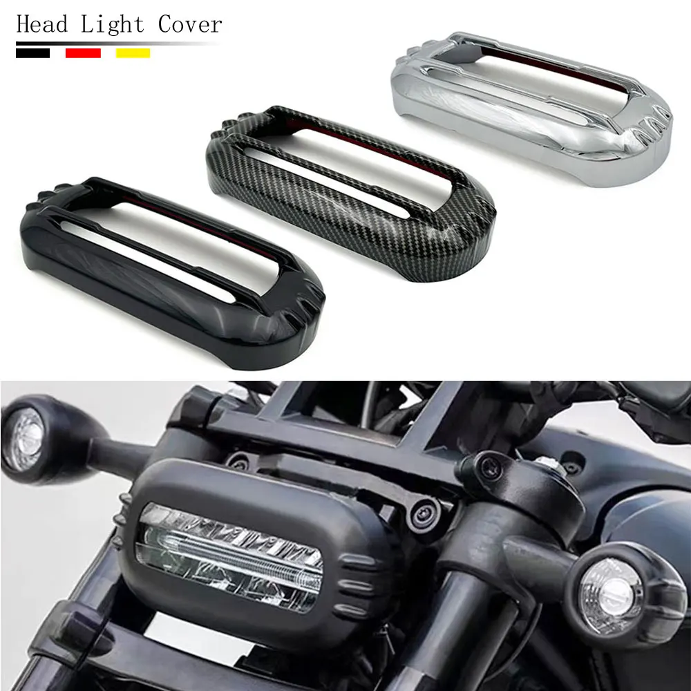 

Motorcycle For Harley Sportster S 1250 Accessories Headlight Grill Fairing Guard Head Light Cover RH 1250 S 2021-2022 Part