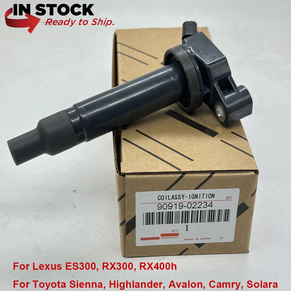 90919-02234 90080-19016 High Quality Ignition Coil For Toyotaa L-exus 02-06 Camry 00-03 Sienna 9091902234 673-1301