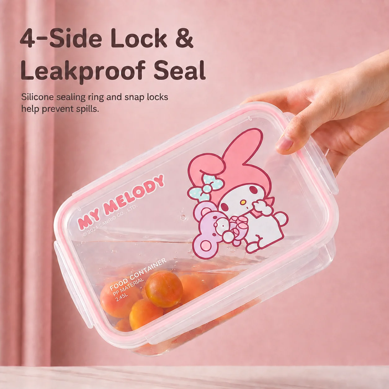 Sanrio Plastic Food Storage Co - Food Storage In Room recension och pris