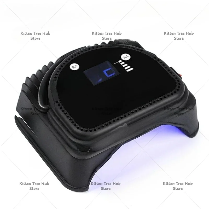 64W Rechargeable Phototherapy Machine LED Automatic Induction Dryer Nail Light