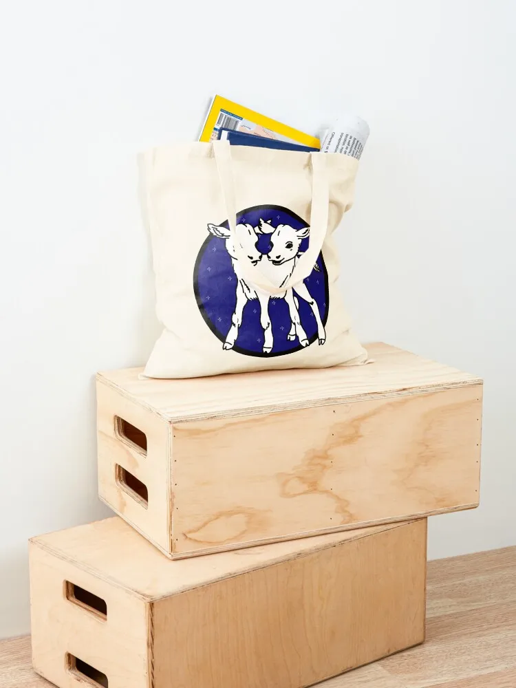 Two Headed Calf Tote Bag female bag handbag cute tote bag Women bags