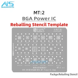MT2 BGA Stencil Reballing For MT6356W MT6358W MT6325V MT6353V MT6355W MT6370P MT6371P MT6360P MT6357CRV MT6359VKP MT6290MA MTK