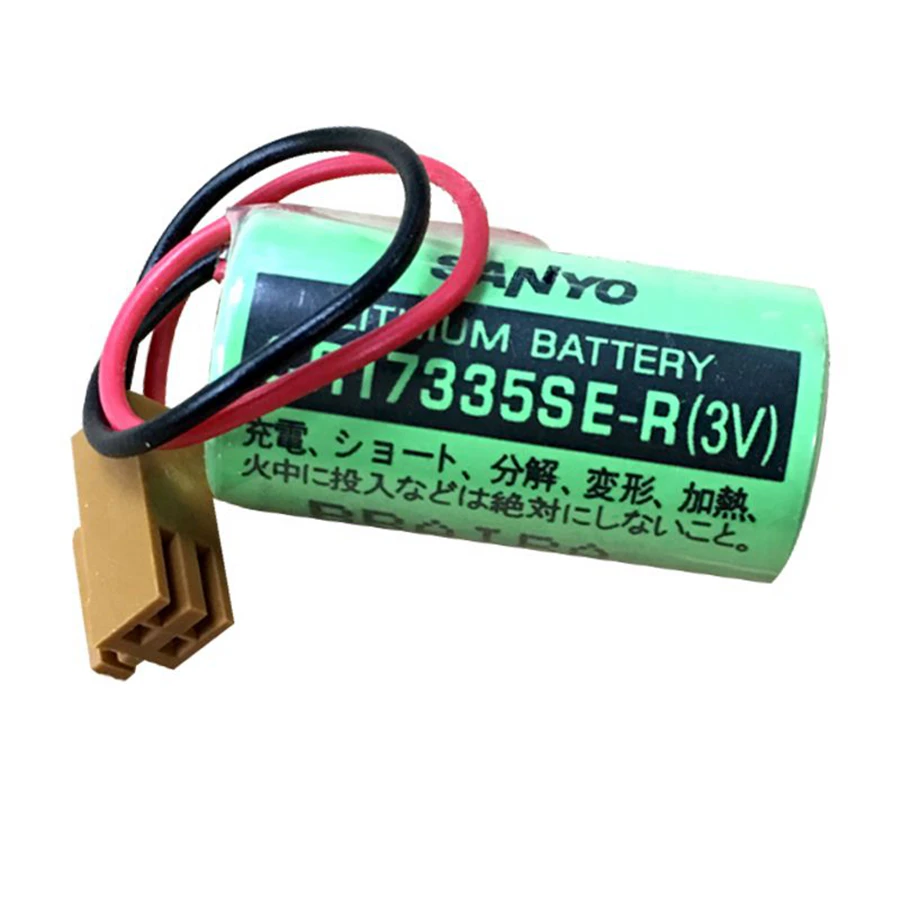 CR17335SE-R 3V 2CR17335 6V WK17 MR-BAT6V1 MR-J4 Server Non-rechargeable Lithium Battery Pack