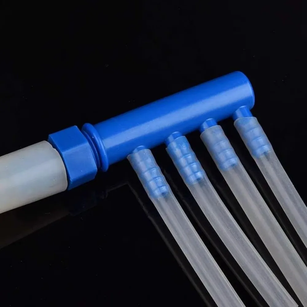 Plastic Male Thread Water Divider Y Type Barbed Port Hose Splitter 1/2 Inch 9mm 3-Way 4-Way Aquarium Fish Tank Hose Connector