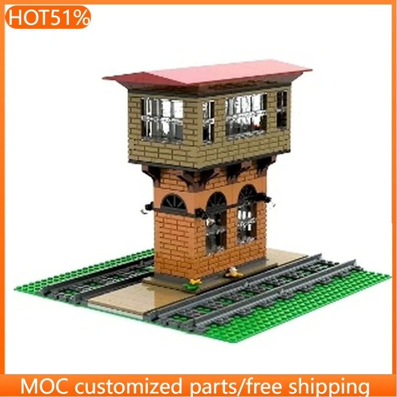 475 Pièces Maison Modulaire à Contrôle par Interrupteur MOC, Blocs de Construction Modulaires Personnalisables, Technologie de Briques DIY, Jouet pour Garçons, Cadeau d'Anniversaire