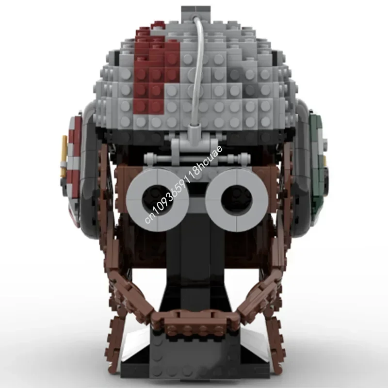 656PCS Star Battle Anakin Skywalker's Podracer Helmet Furniture for Display Model Moc Building Blocks Stacking Bricks Creative