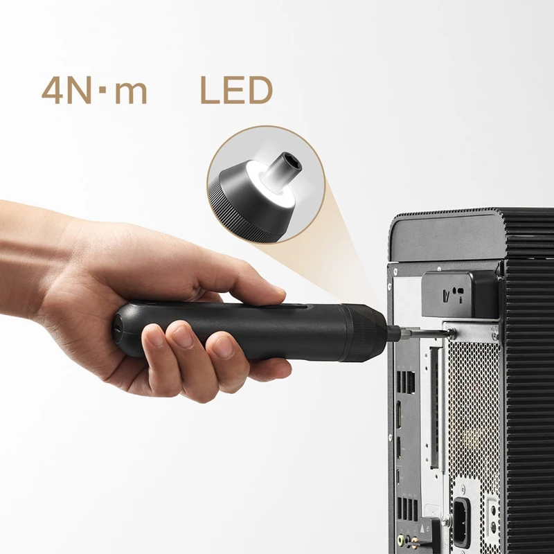 XIAOMI MIJIA صندوق الأدوات الكهربائية/دليل مفك وجع كماشة 2000mAh Type-C العالمي عمود مرن صندوق تخزين أدوات #2