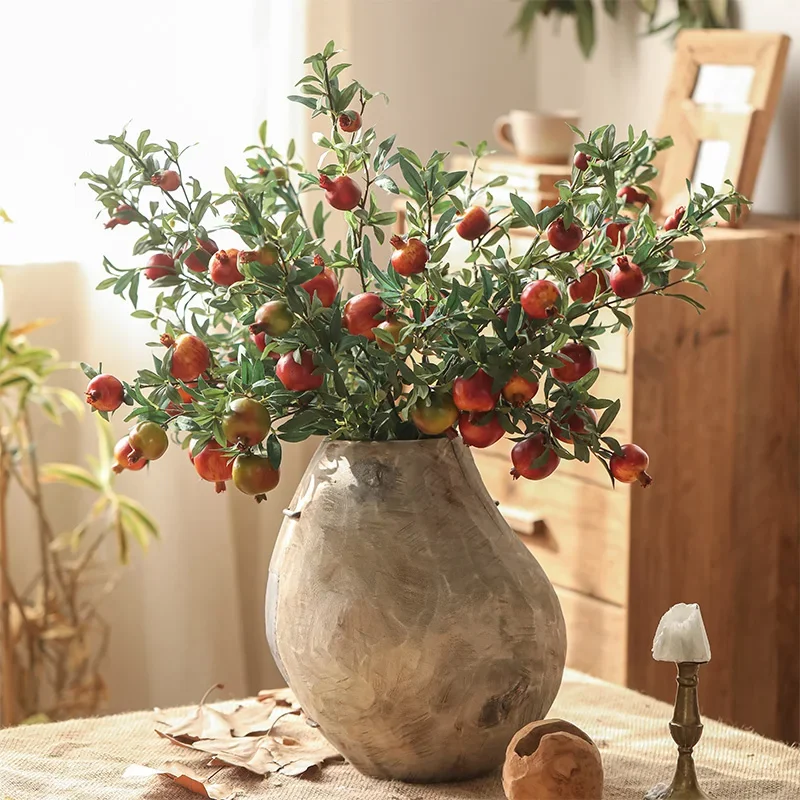 

Pomegranate Fruit Imitation Flower Set, Pomegranate Fruit Imitation Flower Set, Pomegranate Dwelling, Beautiful New Year's