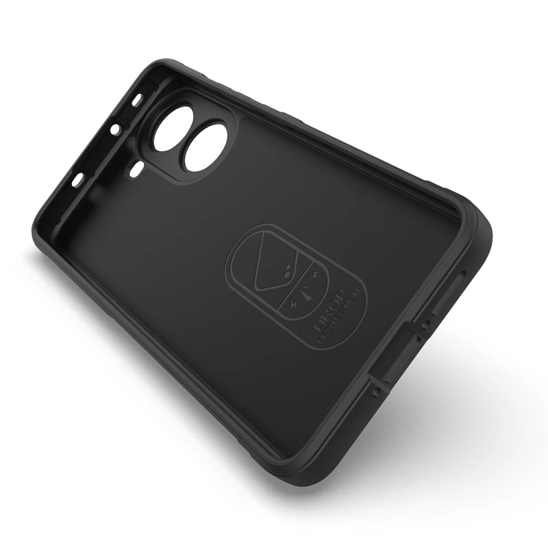 Xiaomi Poco x7 Pro用の耐衝撃性液体シリコンケース,ゴム,保護,ファッショナブル