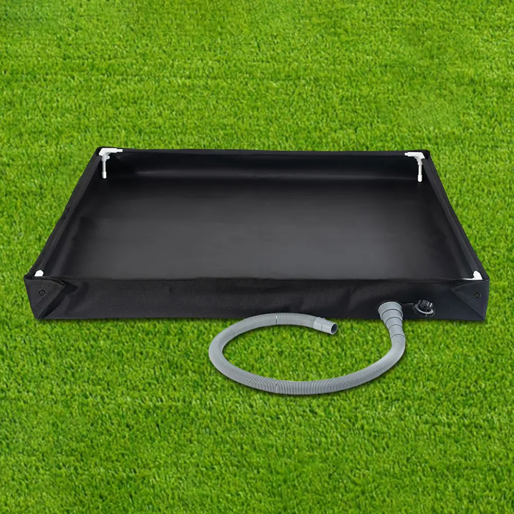 Portable Shower Pan Camping Shower Tent Floor Base Outdoor Tent Shower Tray for RV Outdoor Camping Shower Beach Pet Bath