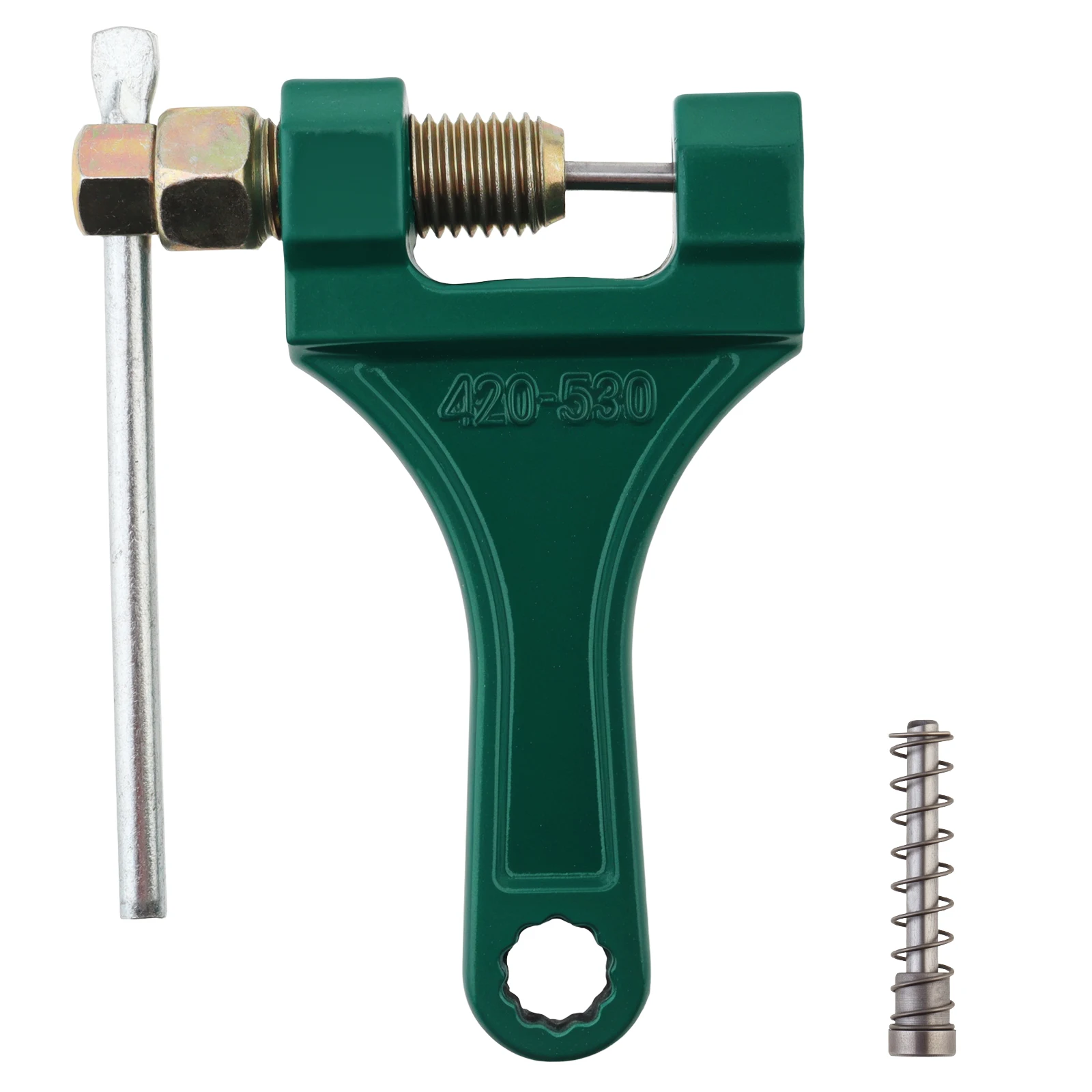 Chain Breaker Tool for Motorcycle ATV Dirt Bike Scooter Bicycle Tractor 420 428 520 525 528 530 Chain Pin Removal Repair Tool