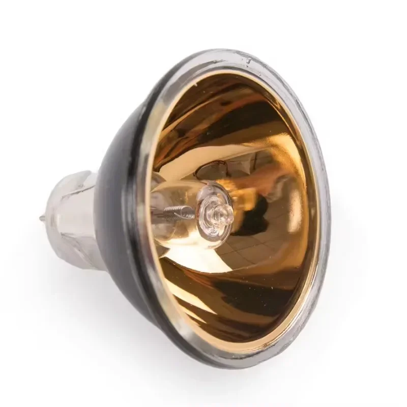 LT05114 MR16 12v100w لمبة GZ6.35 قاعدة مصباح هالوجين الذهب عاكس عاكس لمبة الضوء #3