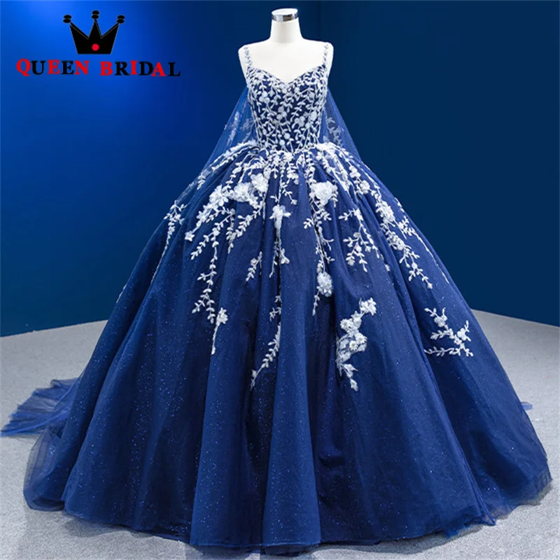 Classic V Neck Evening Dress 2023 New Appliques Spaghetti Strap Formal Backless Ball Gowns  Robes De Soirée فستان Custom ZX59