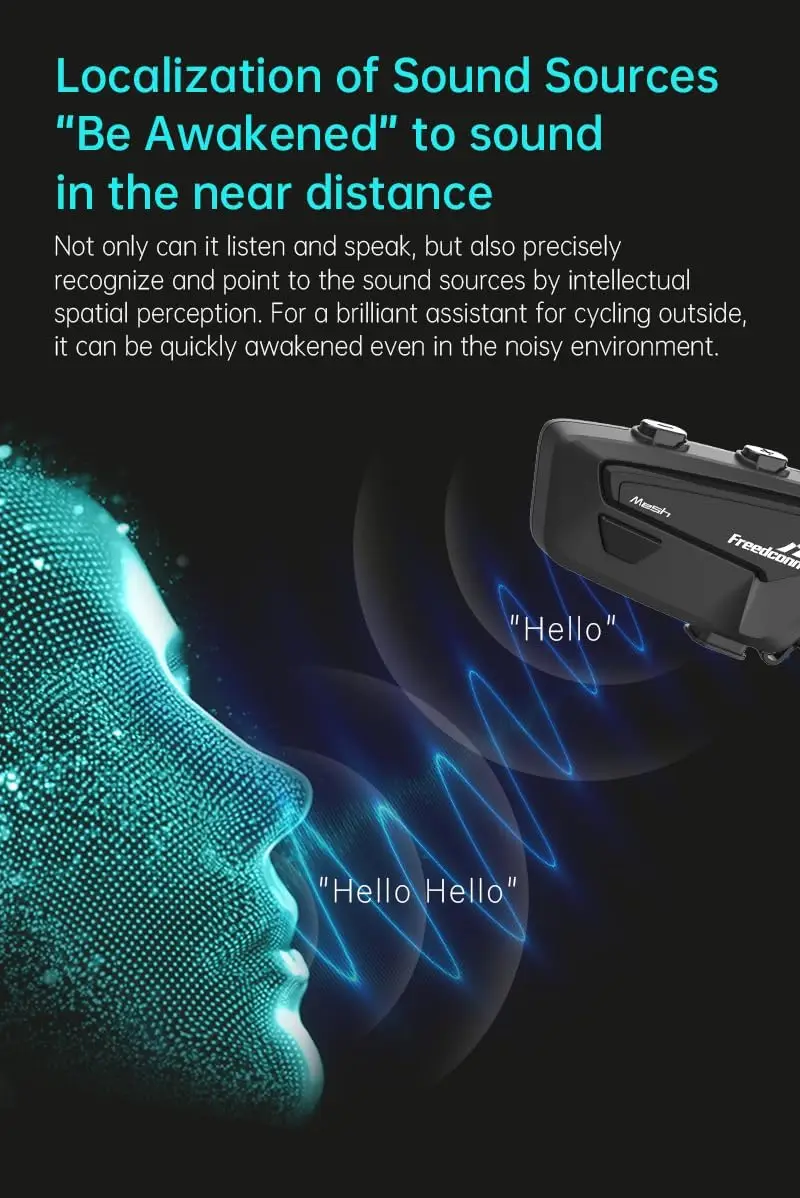Original Factory FX Mesh ABS Plastic Hi-Res Al Noise Reduction Multi-audio Mixing IP67 Waterproof BT5.1 1000m Range