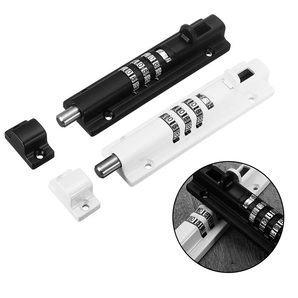 Password Bolt Lock Outdoor Waterproof Door Bolt Wooden Door Safety Locks Anti-theft Password Lock Buckle Digital Door Lock