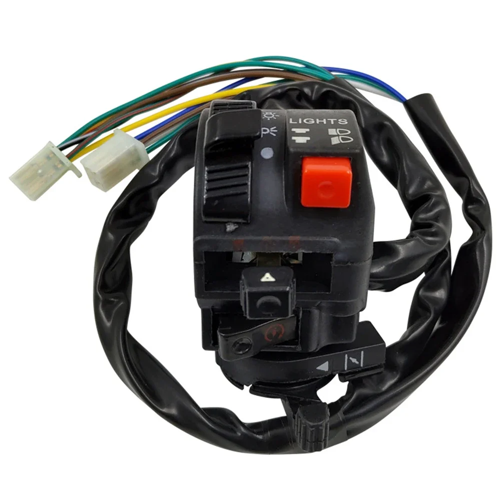 Choke Switch Motorcycle Handlebar Switch Anti-corrosion Direct Installation Easy To Use High Beam/low Beam Switch