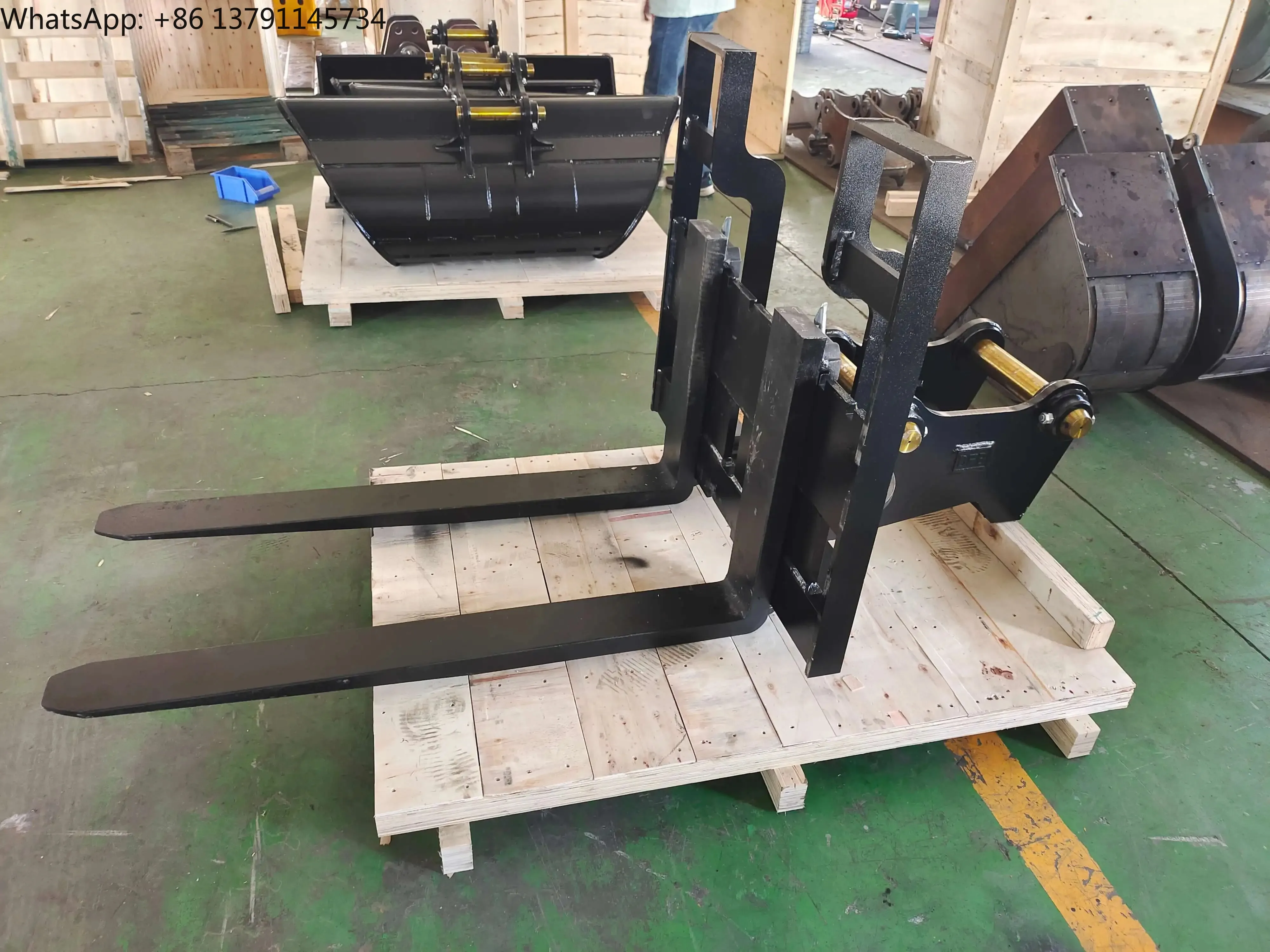 

Excavator Pallet Forks Suit for 1 Ton-40 Ton Excavator