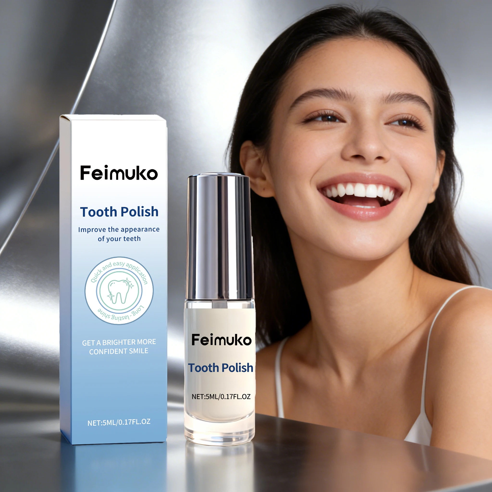 

Tooth Paint Instant Teeth Whitening Hydroxylapatite Remove Plaque Yellow Smoke Stain White Paint Kit Quick Bright Smile Solution