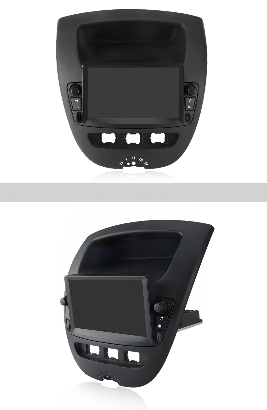 Junsun Android 15 Autoradio für Peugeot 107, Citroen C1, Toyota Aygo 2005, intelligentes Fahrzeugsystem, Apple CarPlay, GPS-Bildschirm. – Detail 22