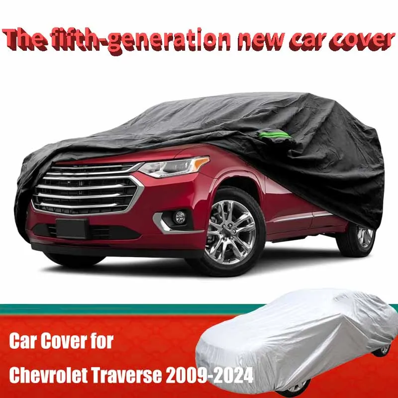 

Car Covers Custom Fit for Chevrolet Traverse 2009-2024 Waterproof All Weather for Automobiles Rain Snow Sun Protector Outdoor