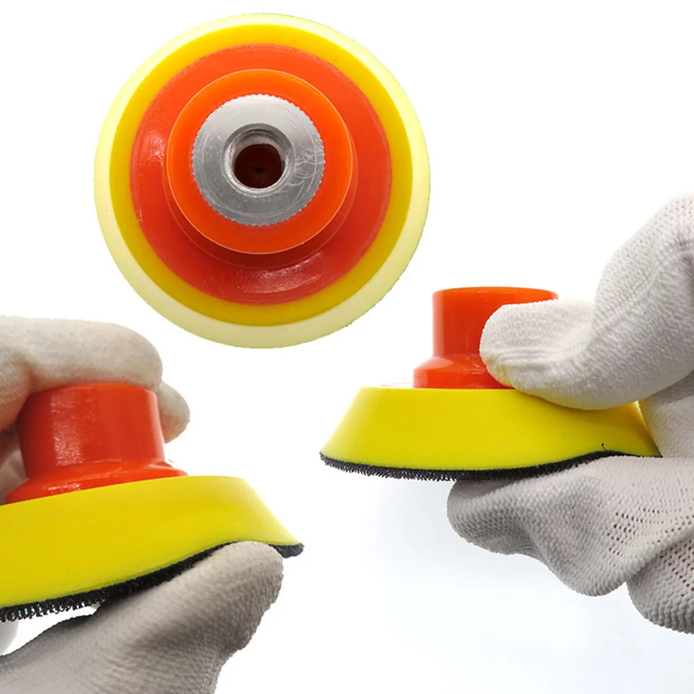 3 بوصة 75 مللي متر قرص الطحن M10 توافدوا الرملي لوحة ل زاوية طاحونة إسفنجة تلميع أداة حامل دائم Pu #3