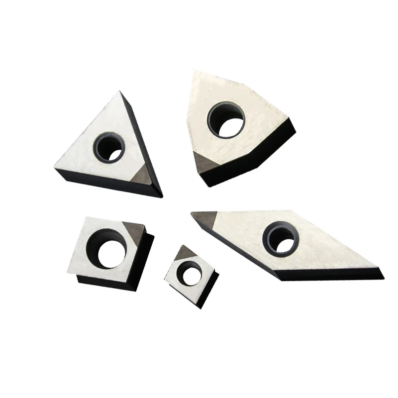 1pc CBN Diamond lathe cutter Single face CNC blade insert Boron Nitride CCGT06 DCGT07 VBGT11/16 TCMT11 TPGH09 turning tool
