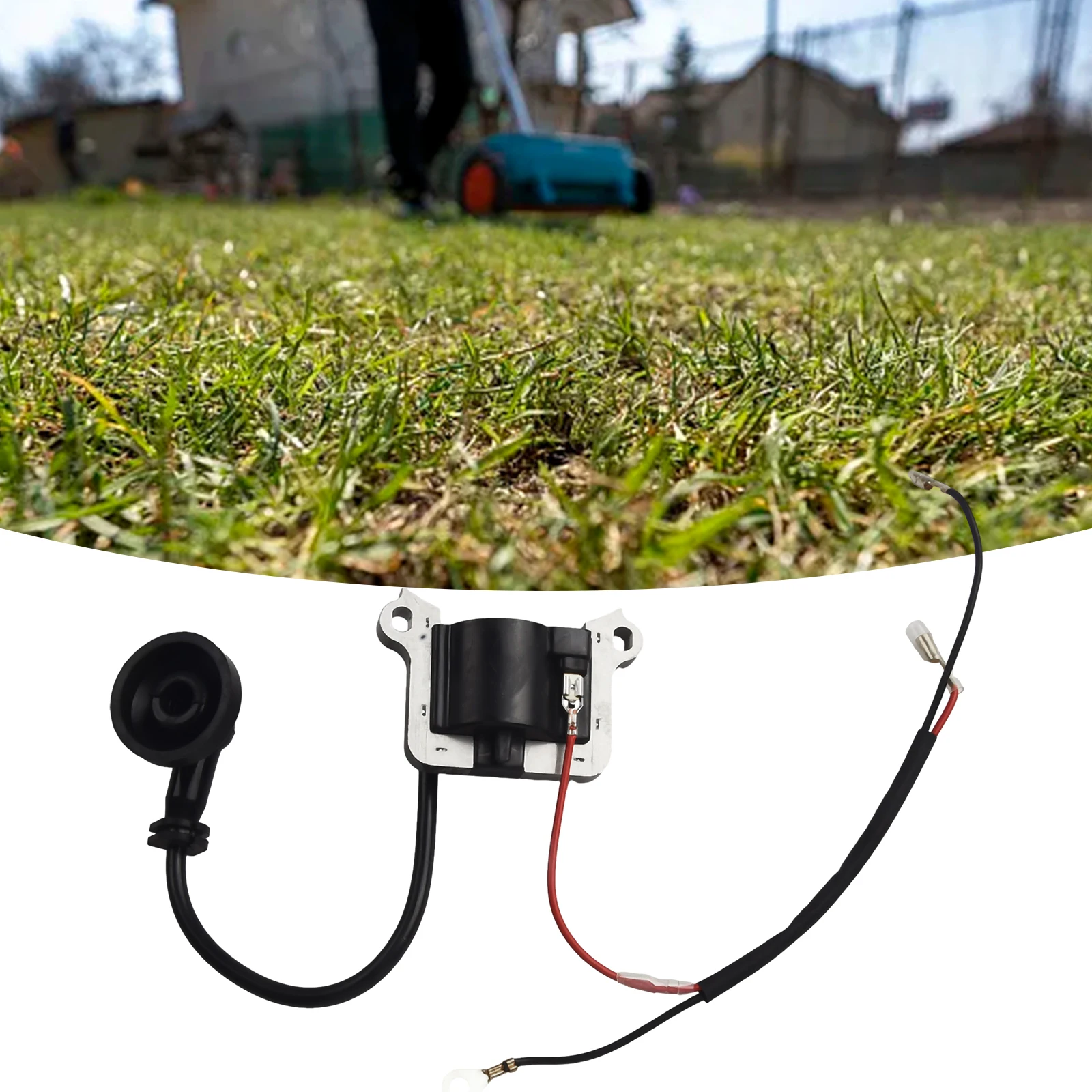 

Для CG430 CG520 40-5 44-5 2-тактный триммер для газонокосилки катушка зажигания щетка для газонокосилки сменный металлический пластик