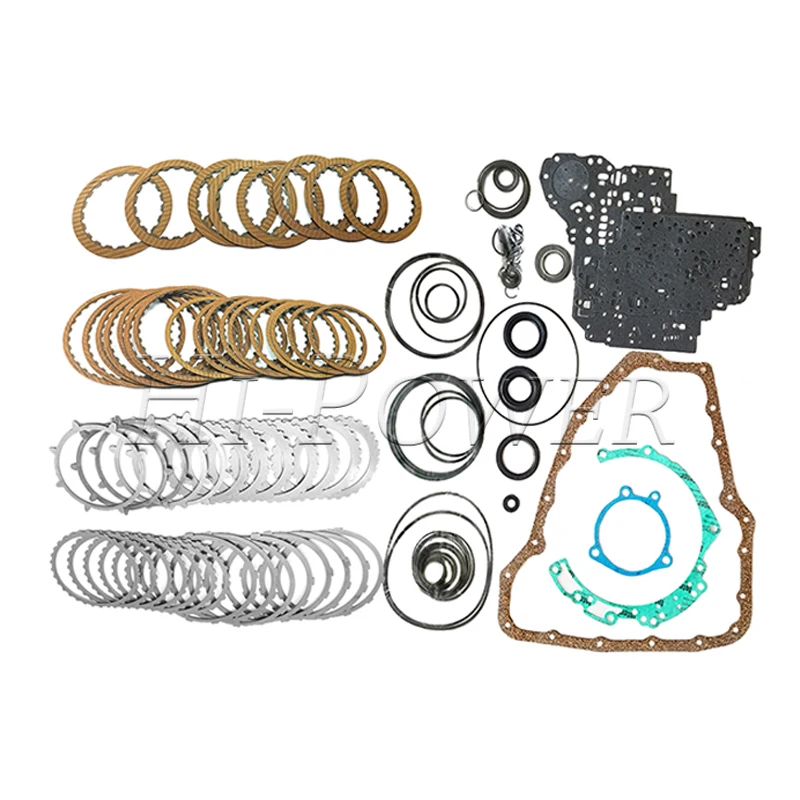 Transmission Master Repair Auto Part RE4F04V RE4F04A For INFINITI NISSAN Gearbox Clutch Friction Friction Steel Disc Kit RE4F04B