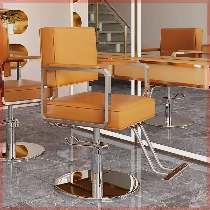 كراسي صالون الحلاقة الجمالية المهنية ماكياج تصفيف الشعر البراز كراسي الحلاق مستحضرات التجميل سيلا دي باربيريا أثاث الحلاق