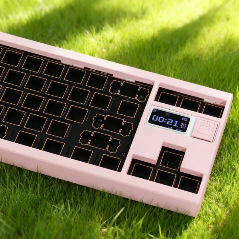 QUER Vela70 R2 Mechanical Keyboard Tri-Mode Hot-Swap Ready-to-Use Kit for Gaming & Typing Durable Construction teclado mecanico