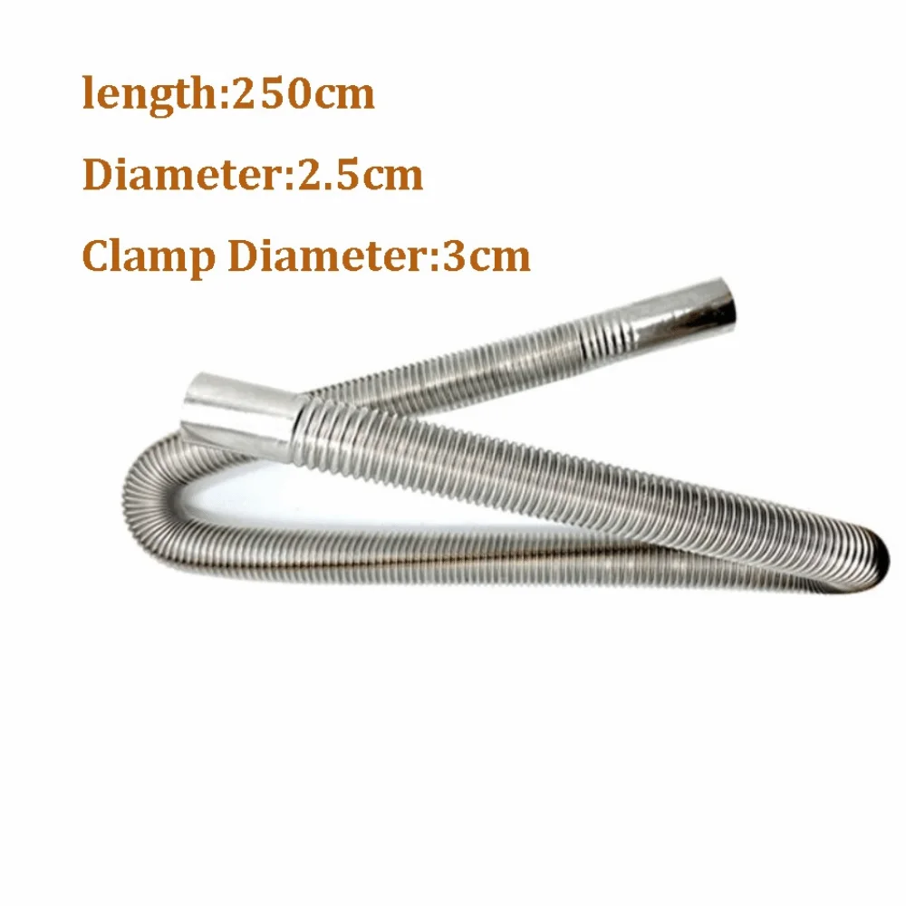 

Нержавеющая сталь Воздушный дизельный стояночный обогреватель Алюминиевая фольга Втулка Шланг Выхлопная труба Шланг Зажимы для шланга Газовый вентиляционный шланг